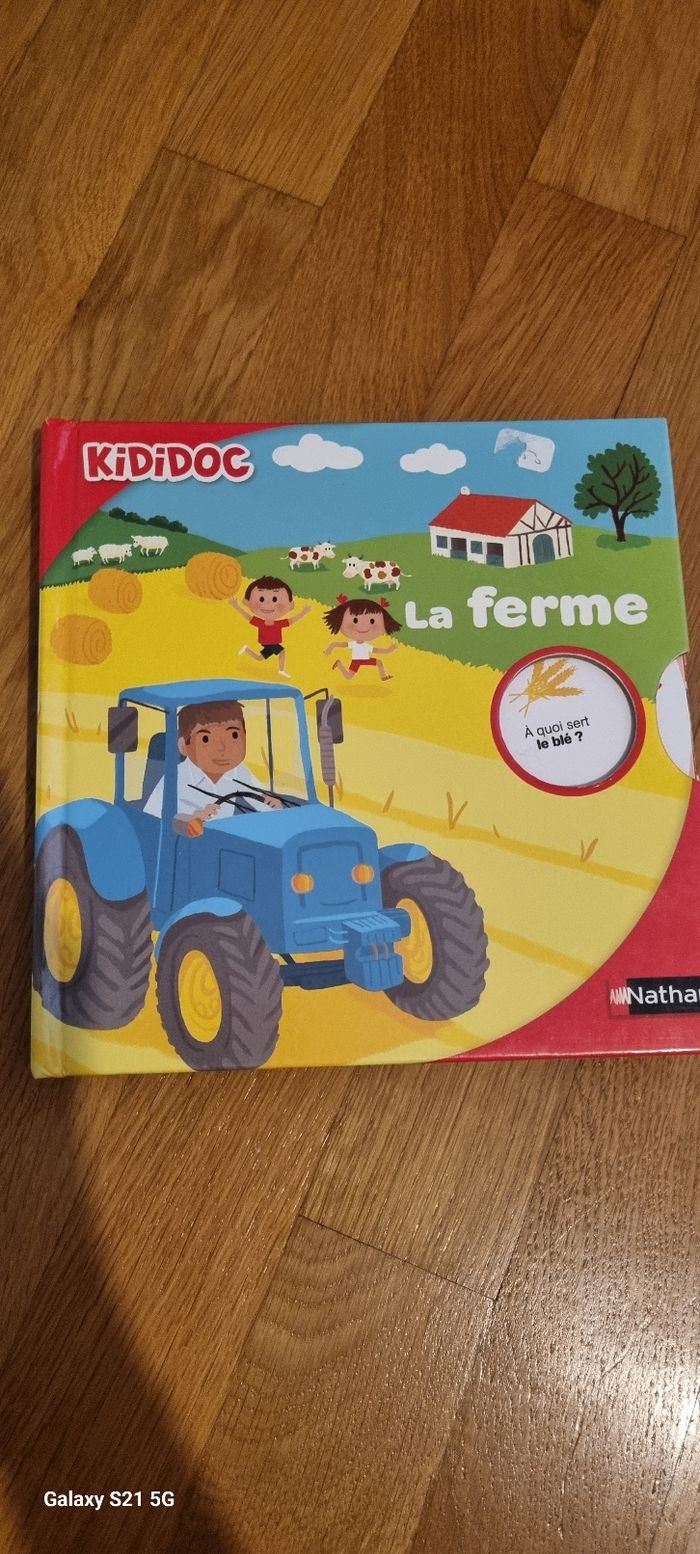 Livre animé ferme