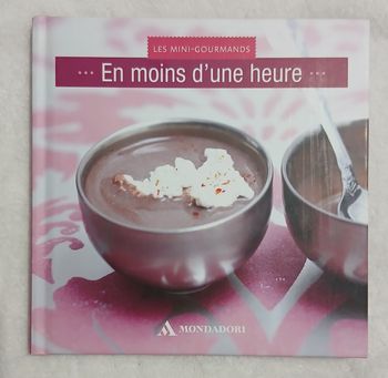 Livre cuisine En moins d'une heure