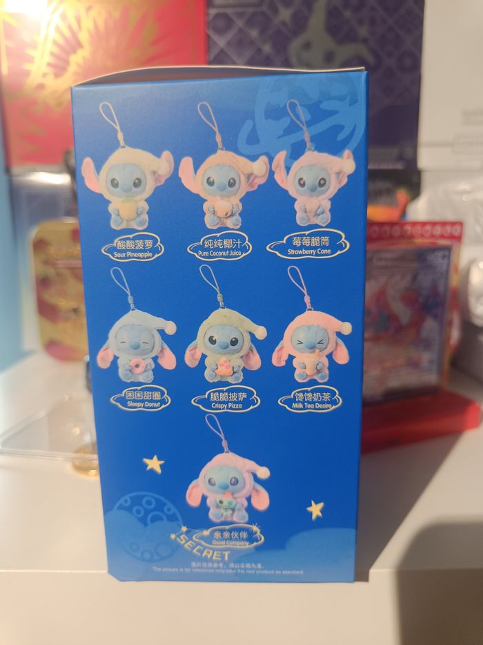 Peluche doudou Porte clé Labubu Stitch disney neuf - photo numéro 10