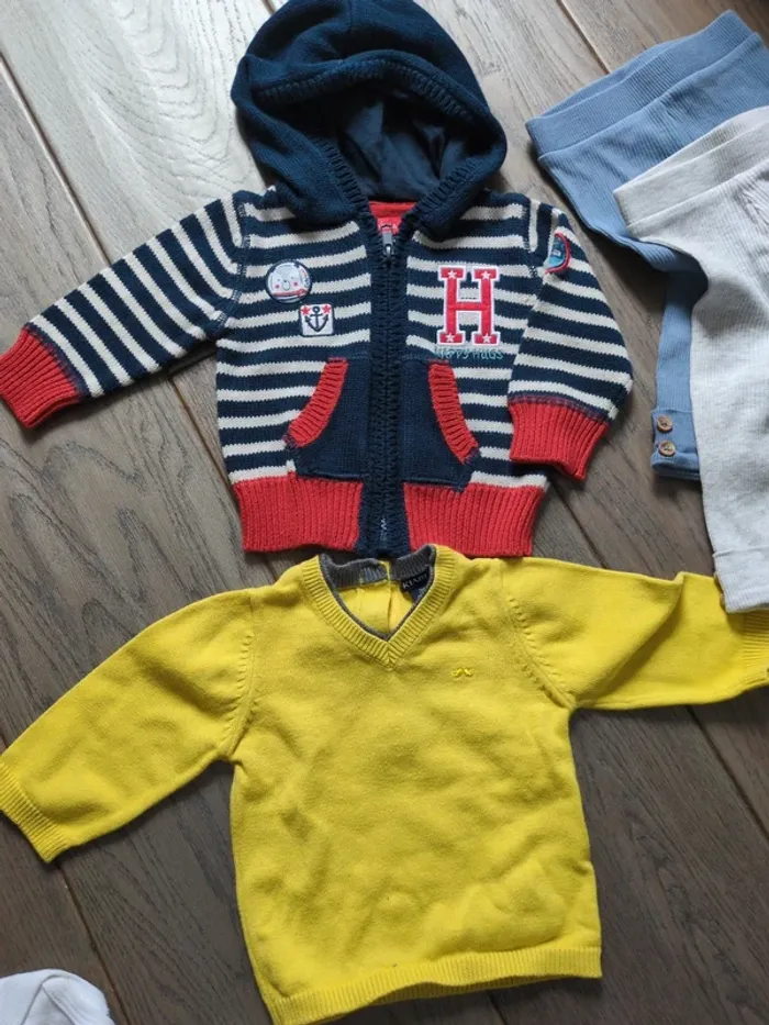 Adorable lot vêtements bébé 3–6 mois - photo numéro 5
