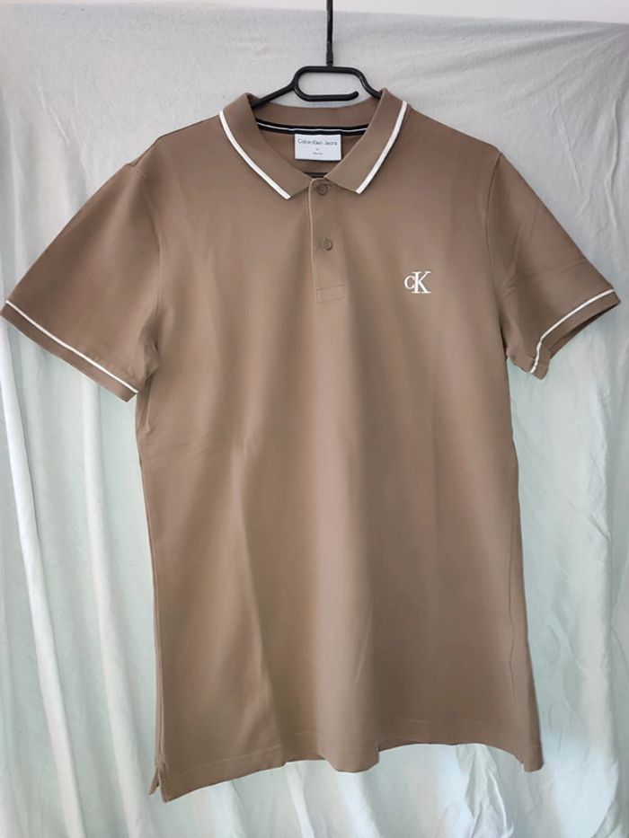 Polo Calvin Klein slim fit taille XL - photo numéro 2