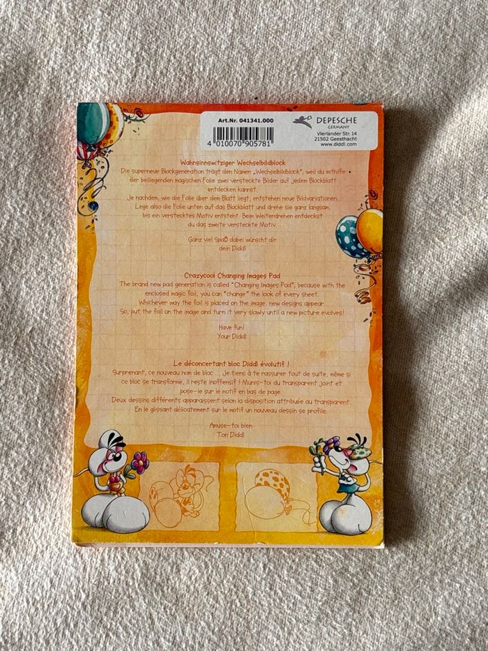 Bloc diddl A6 - photo numéro 3