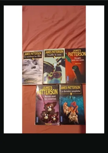 Lot livres James Patterson