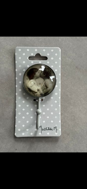 Porte serviette crochet vintage Mathilde M