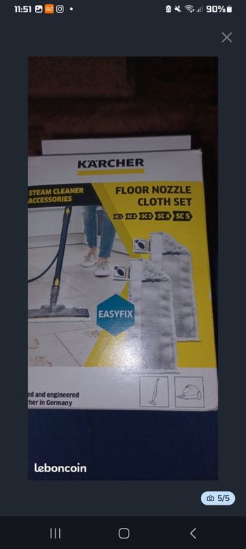 Lingettes karcher