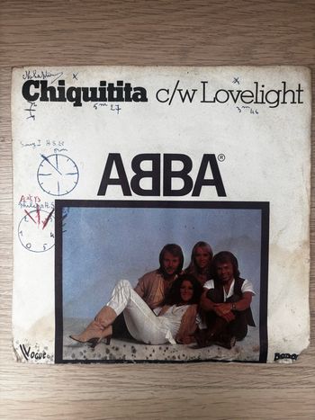 Vinyle 45 tours abba chiquitita