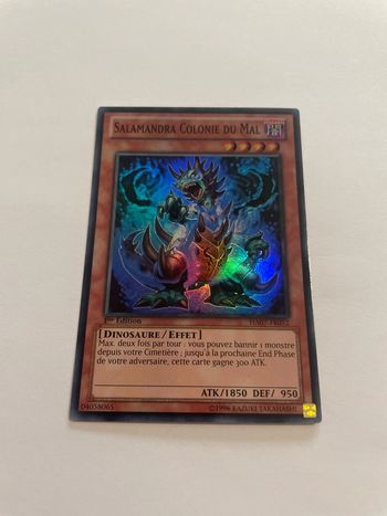 Yu-Gi-Oh! Salamandra Colonie du Mal : HA07-FR052 Super Rare