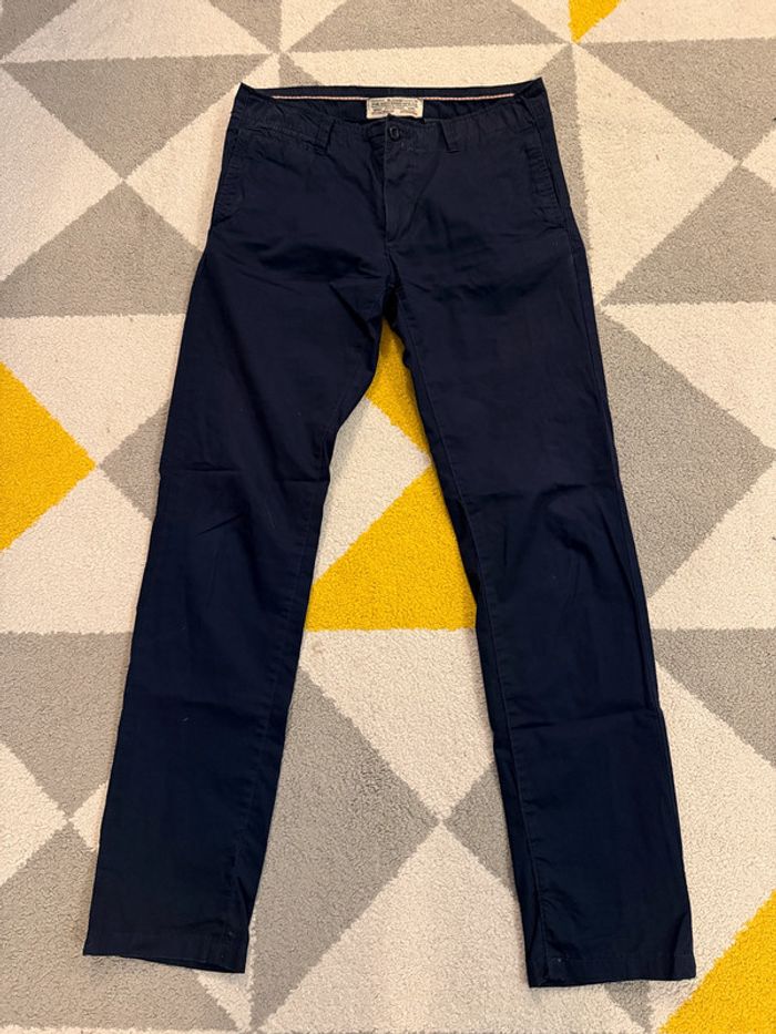 Pantalon chino bleu marine Blooker Taille 44 - photo numéro 2