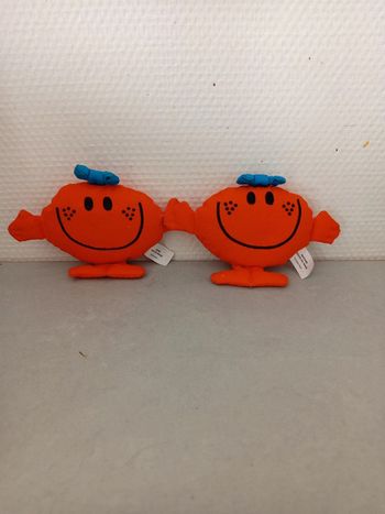 Lot 2 peluches monsieur madame w