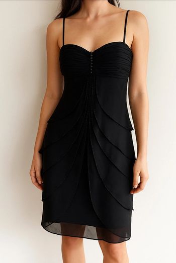 Robe élégante noire