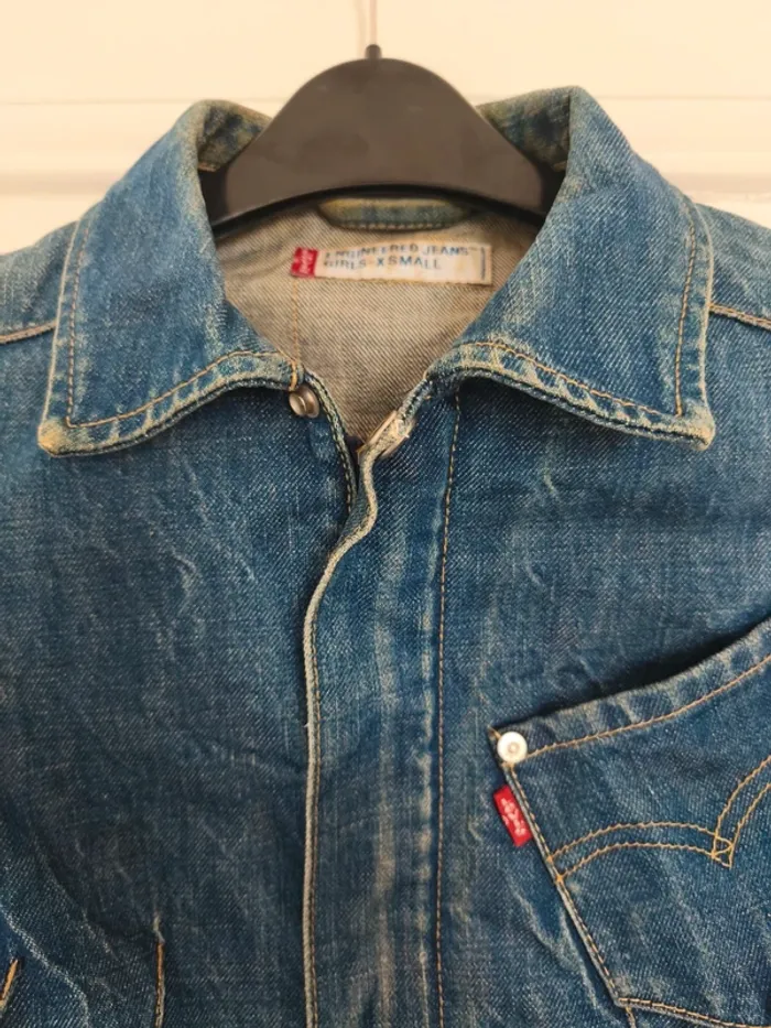 Veste en jean Levi’s Engineered – Taille XS (38 cm x 50 cm) - photo numéro 2