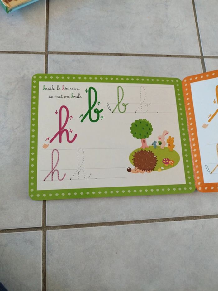 Livre ardoise mes premières lettres - photo numéro 4
