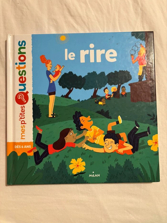 Livre Mes p’tites questions - Le rire