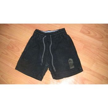 Short noir taille élastiquée avec cordon Taille 4 ans FUN WEAR