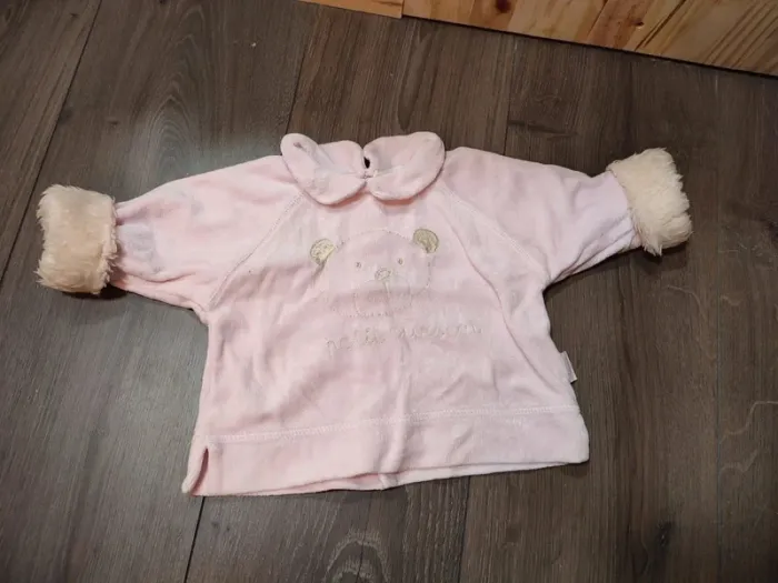 Ensemble rose pâle 1 mois grain de blé - photo numéro 3