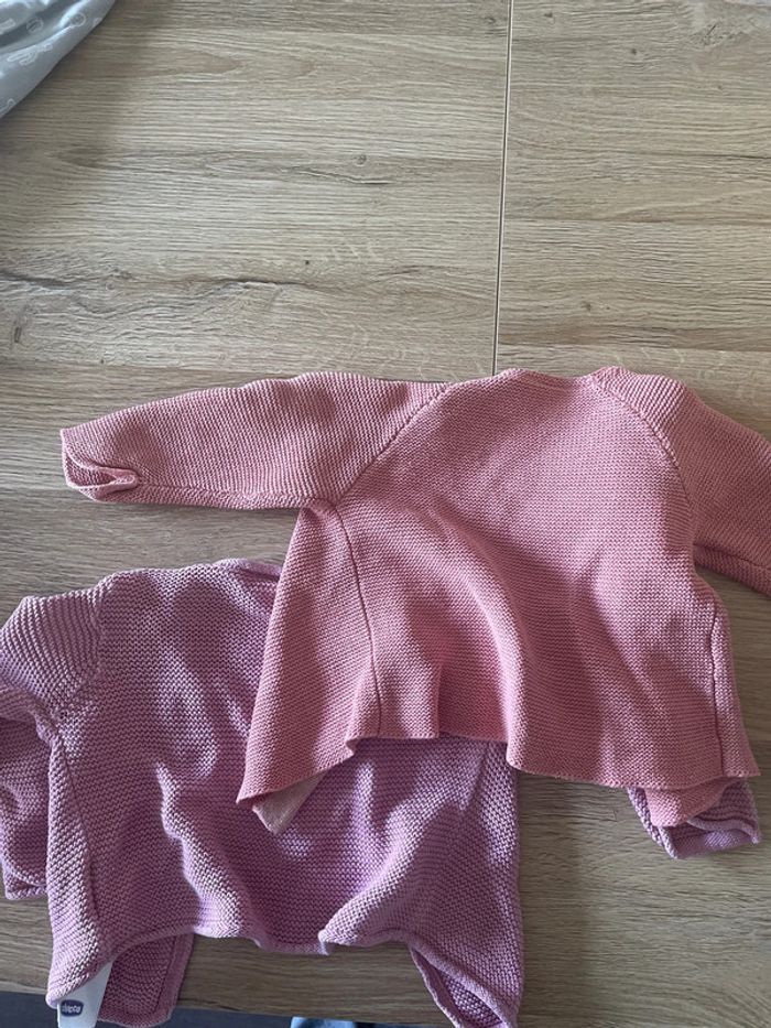 2 gilets rose - photo numéro 4
