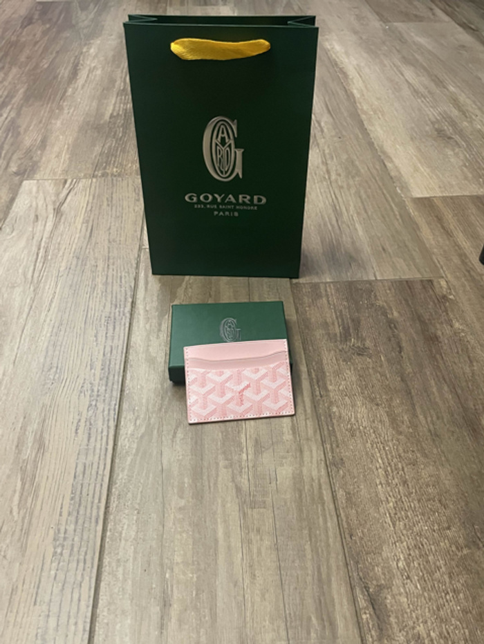 porte Carte Goyard Rose - photo numéro 3