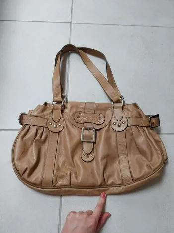 Sac à main Longchamp marron clair