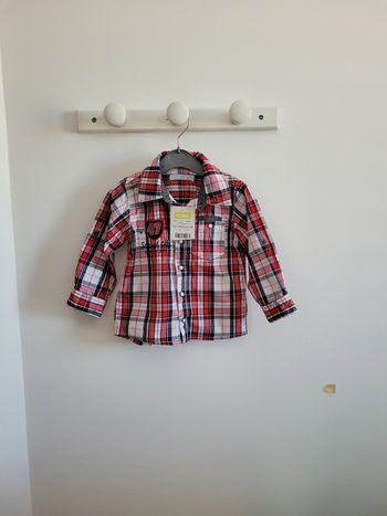 Chemise manches longues gemo 18 mois