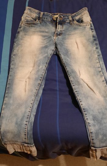 Jean court en stretch