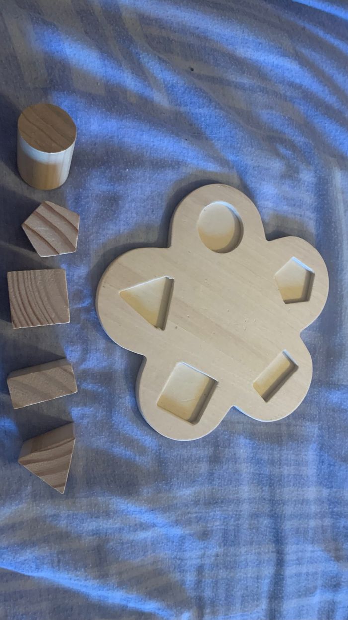 Fleur d’éveil en bois - photo numéro 4