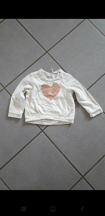Sweat bébé fille ikks 18 mois