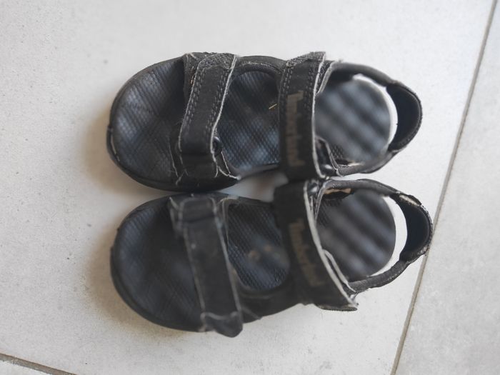 Sandales noires Timberland
