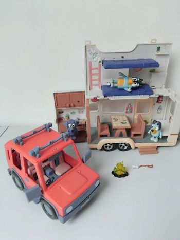 BLUEY Voiture et Caravane 🚗