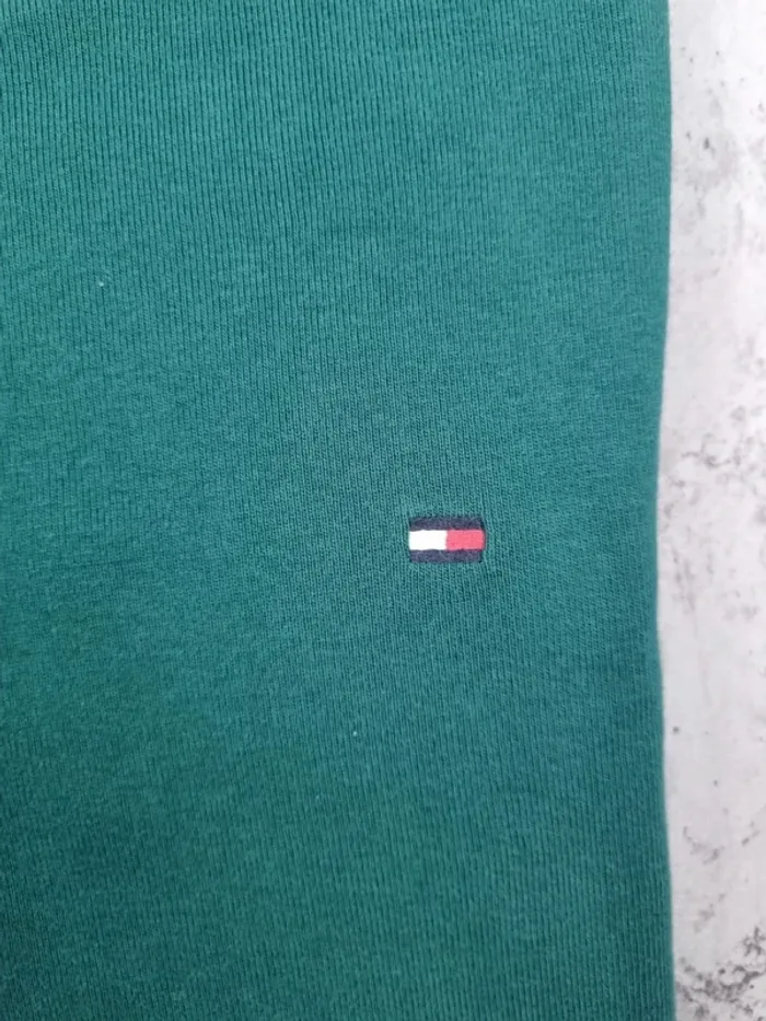 T-shirt Tommy Hilfiger vert sapin – Taille L Femme - photo numéro 3