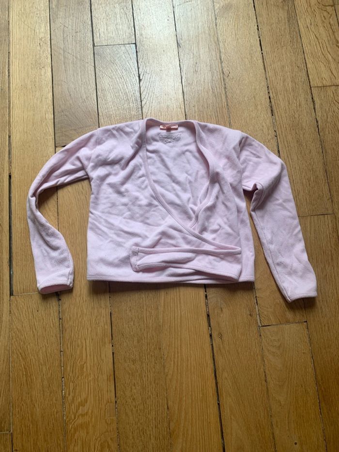 Cache cœur repetto rose pale 6 ans