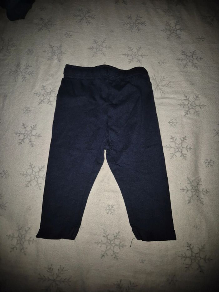 Pantalon léger bleu marine 68 cm - photo numéro 3