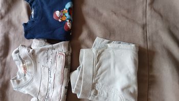 Jogging épais confettis et un tee-shirt