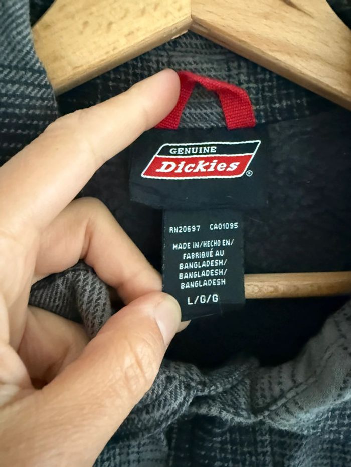 Veste Dickies Genuine Vintage couleur grise Taille L Très Bon État ! - photo numéro 4