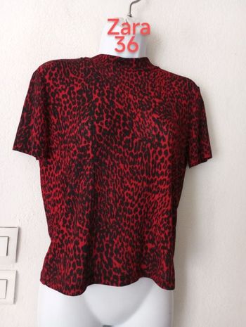 Blouse fluide léopard femme 36