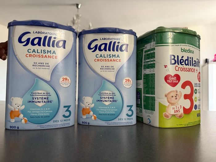 Lot de 3 boîtes de lait bébé Croissance 3 – 25€ seulement - photo numéro 5