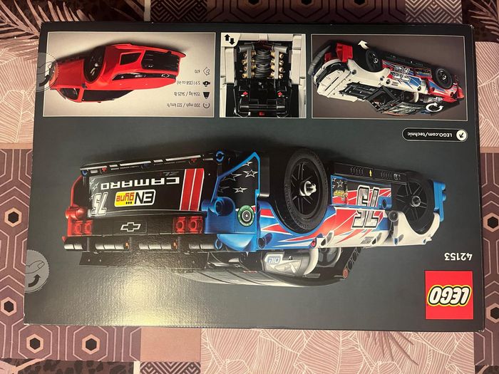 LEGO 42153 Neuf Chevrolet Camaro ZL1 Nascar Next Gen voiture course Lego Technic - photo numéro 2
