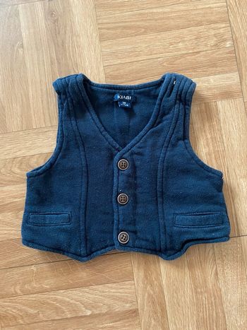 Gilet / Blazer à manches courtes Kiabi taille 3 mois