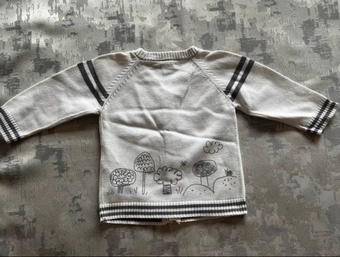 Gilet manches longues bébé 3 mois – disney winnie l’ourson – tbe - photo numéro 2