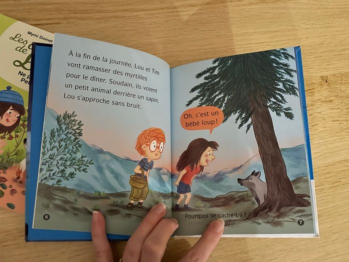 Lot livres premières lectures Les animaux de Lou - photo numéro 4