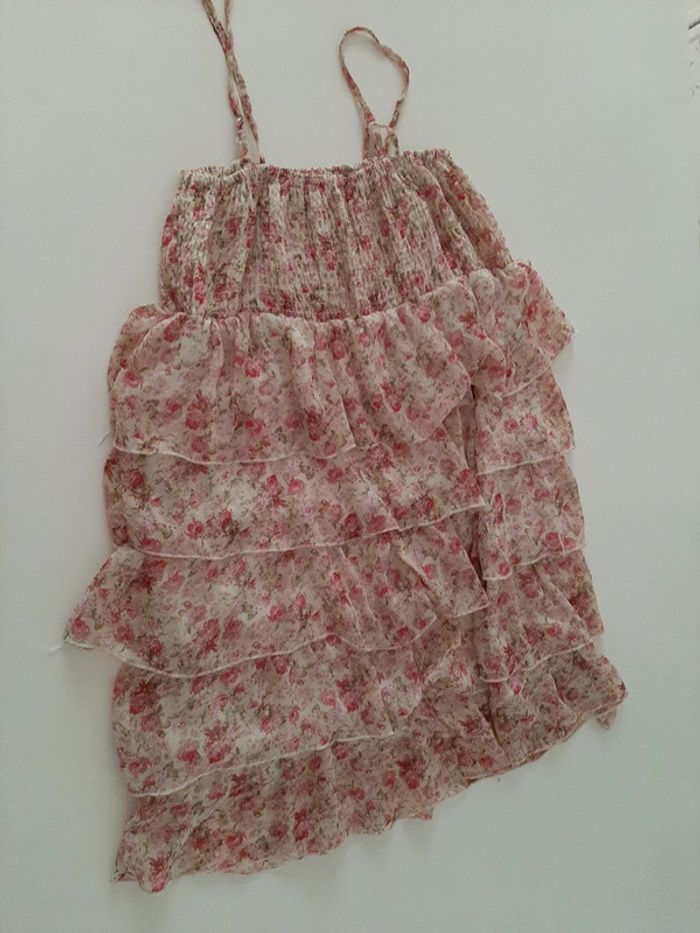 Haut été  femme taille xl fleuri - photo numéro 3