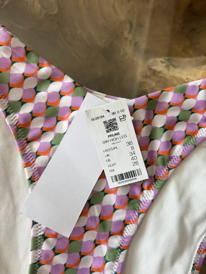 Bas de maillot de bain Etam high leg 70s cult - photo numéro 4