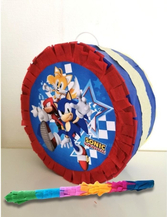 Sonic pinata Anniversaire enfant - photo numéro 7