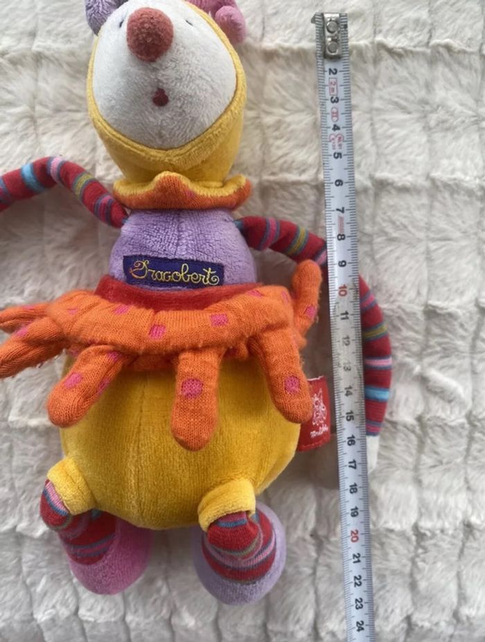 Peluche doudou Moulin Roty Dragobert - photo numéro 5
