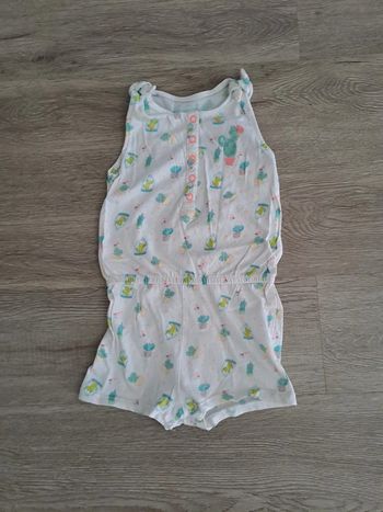 Combi-short fille 18 mois