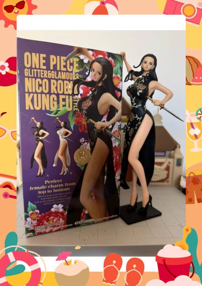 Figurine géante sexy Kung Fu One Piece banpresto officielle avec boite - photo numéro 6