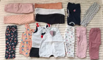 Lot fille 9 mois – Printemps/Été – 45 pièces