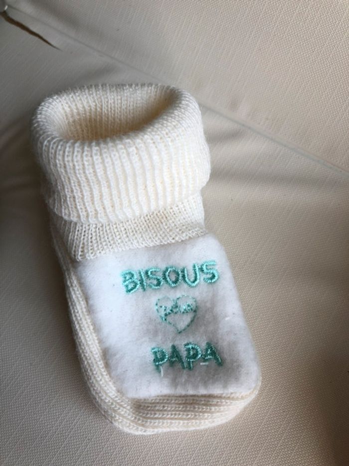 Lot de 2 paires de chaussons bébé - photo numéro 3