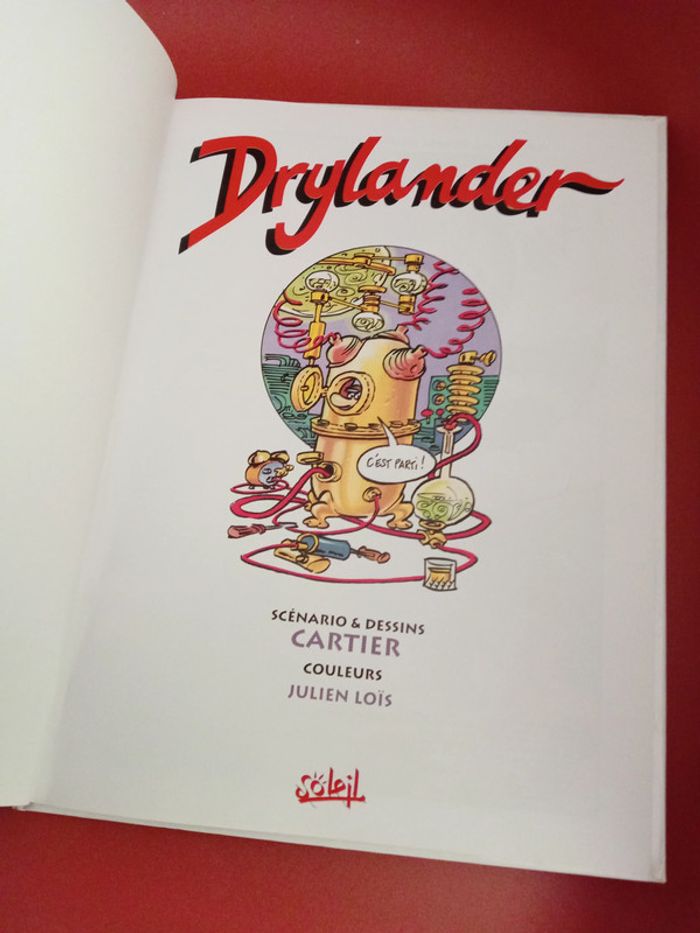 bd édition soleil Drylander de Cartier - photo numéro 4