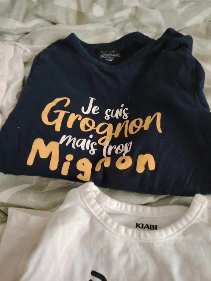 Lot t shirt manche longue 18 mois - photo numéro 2