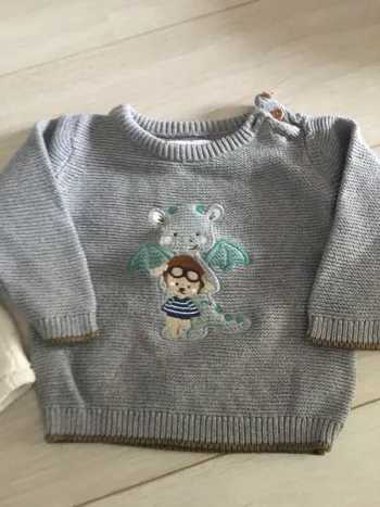 Pull sergent major 9 mois